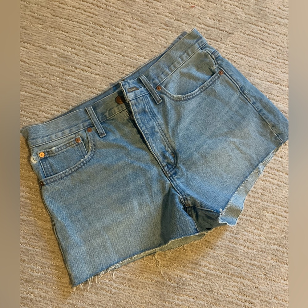 Madewell Relaxed Denim Shorts